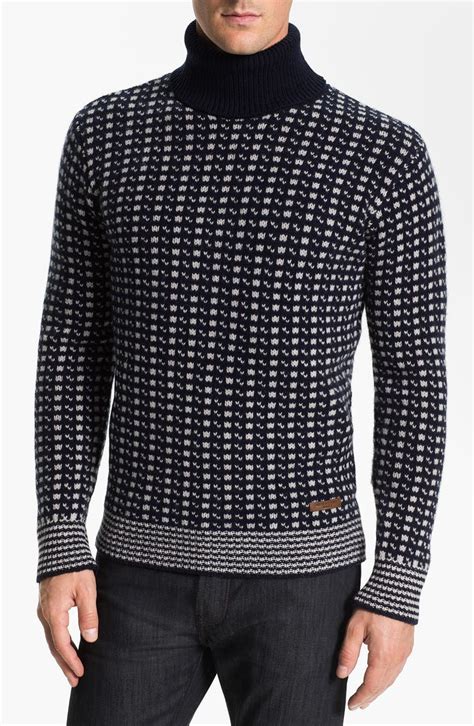 burberry brit mens turtleneck sweater|burberry clothing for men.